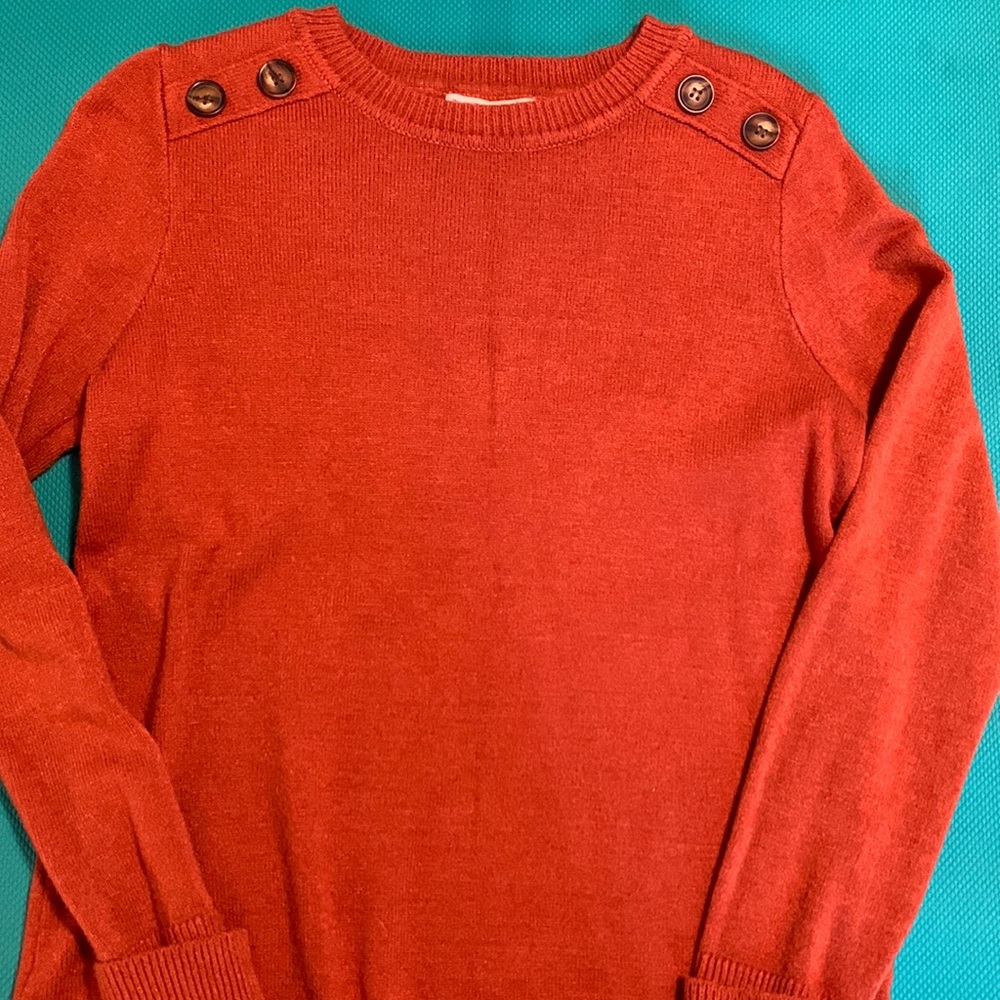 Euc pink clover sweater